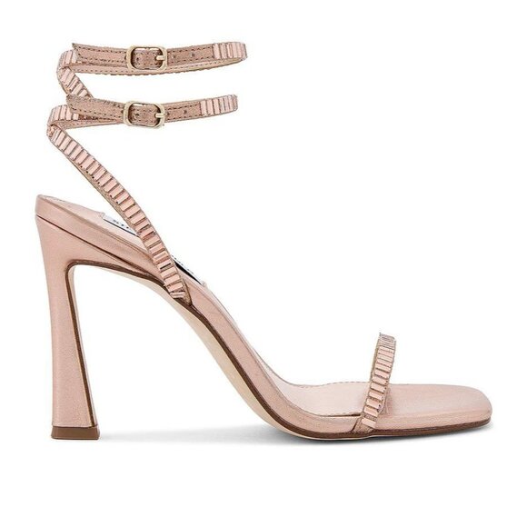 Steve Madden Womens Thierry High Heel in Rose Gold 9 with box Rhinestones - Picture 13 of 13